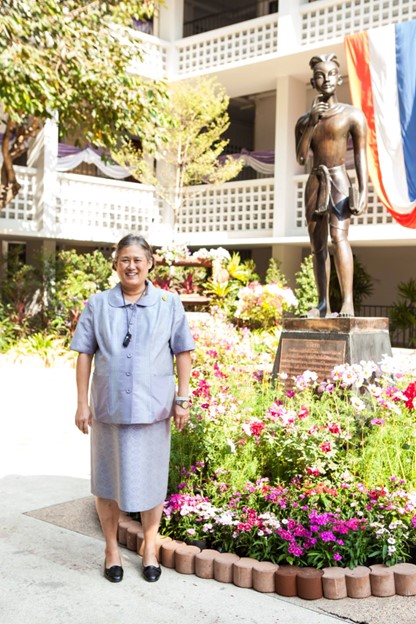 สมเด็จพระกนิษฐาธิราชเจ้า กรมสมเด็จพระเทพรัตนราชสุดาฯ เสด็จทรงเปิดห้องสมาคมศิลปศาสตร์ ธรรมศาสตร์ ในพระอุปถัมภ์ฯ